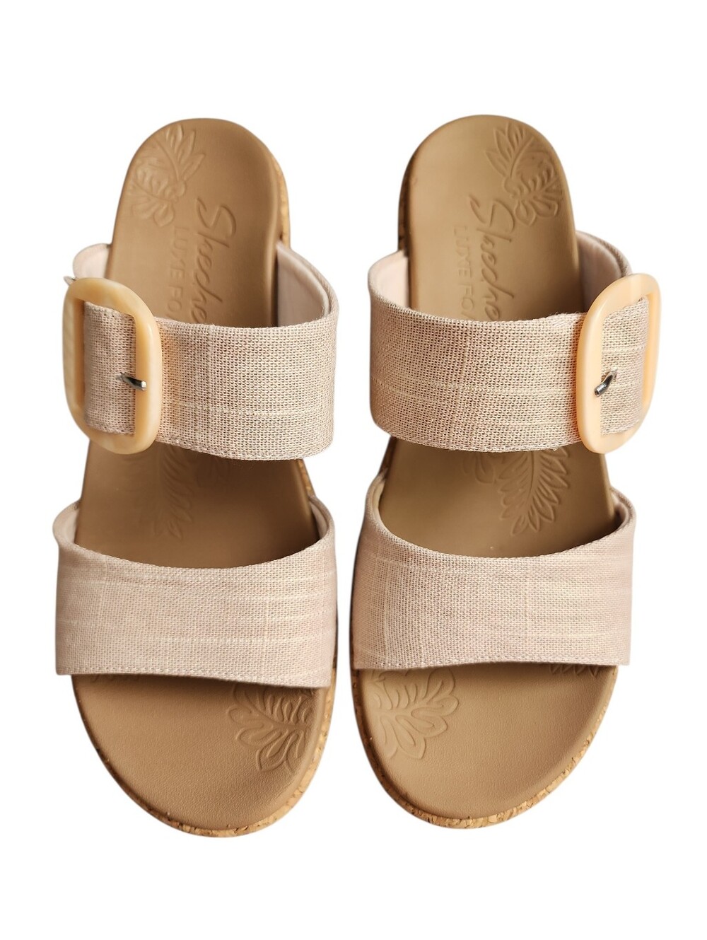 Sketchers Womens Brystol Vegan Adjustable Heeled Sandlas New Size 8